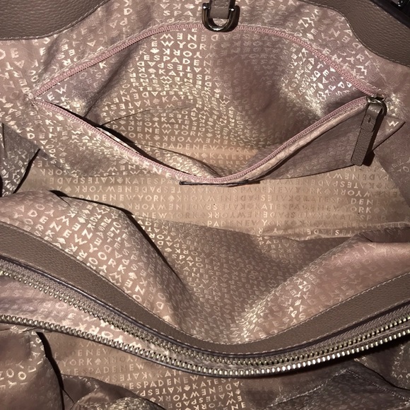 Authentic taupe Kate Spade purse and wallet - Picture 3 of 7